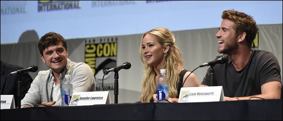 AP 2015 COMIC-CON - "THE HUNGER GAMES: MOCKINGJAY PART 2" PANEL A ENT USA CA