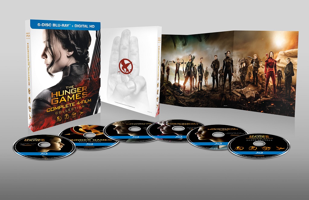 Hunger Games Complete Collection Blu-ray USA