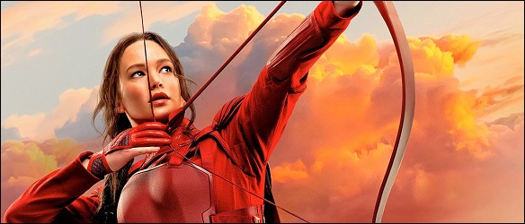 Photographs from the Hunger Games - Katniss poster